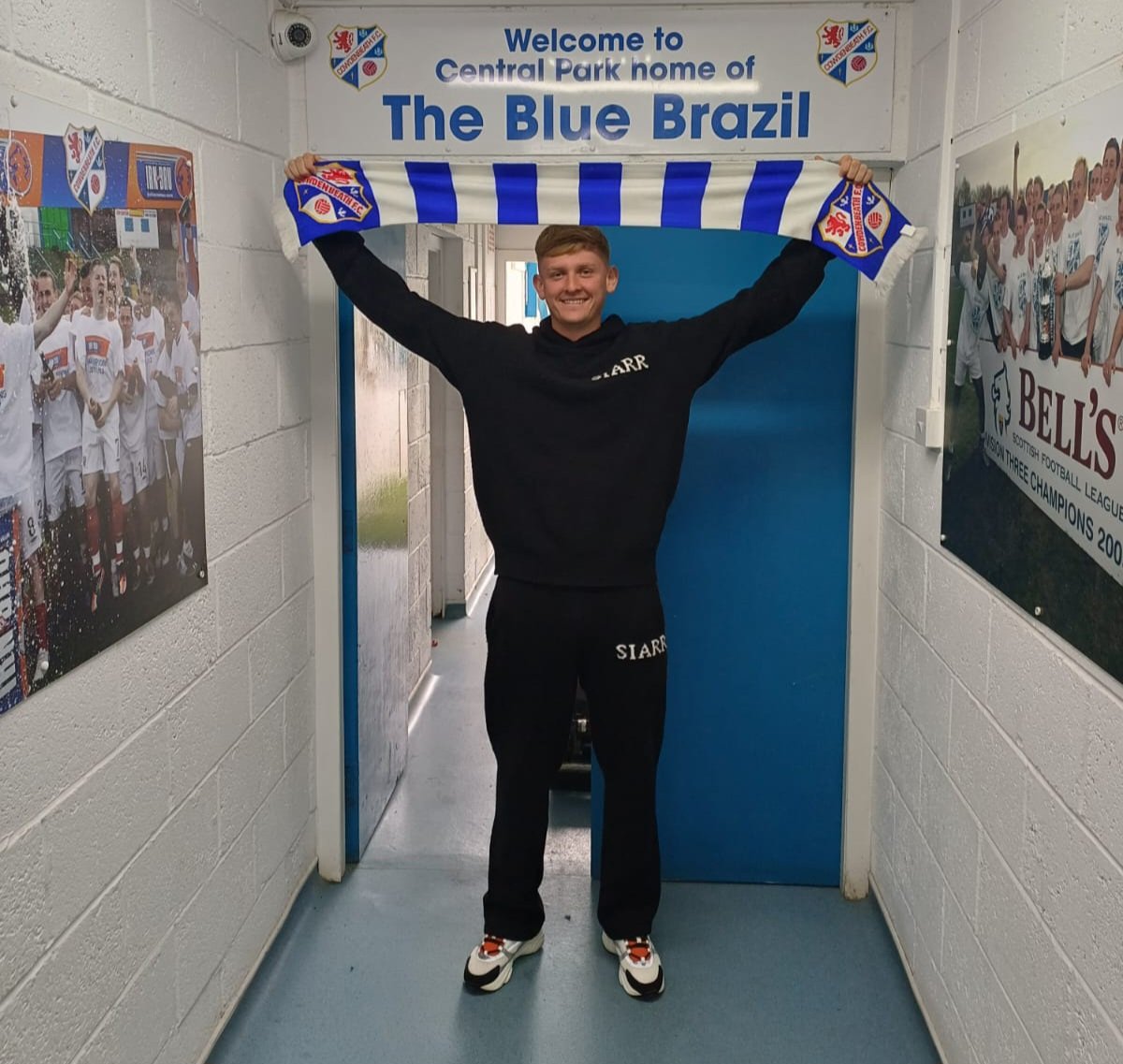𝐒𝐂𝐎𝐓𝐓 𝐒𝐈𝐆𝐍𝐒

As we get ready to take on Gartcairn this afternoon, the club is pleased to announce the signing of Scott Cameron.

The 21 year old centre back joins us from Bo'ness Athletic where he spent last season..

Welcome to Cowdenbeath Football Club.

1/4