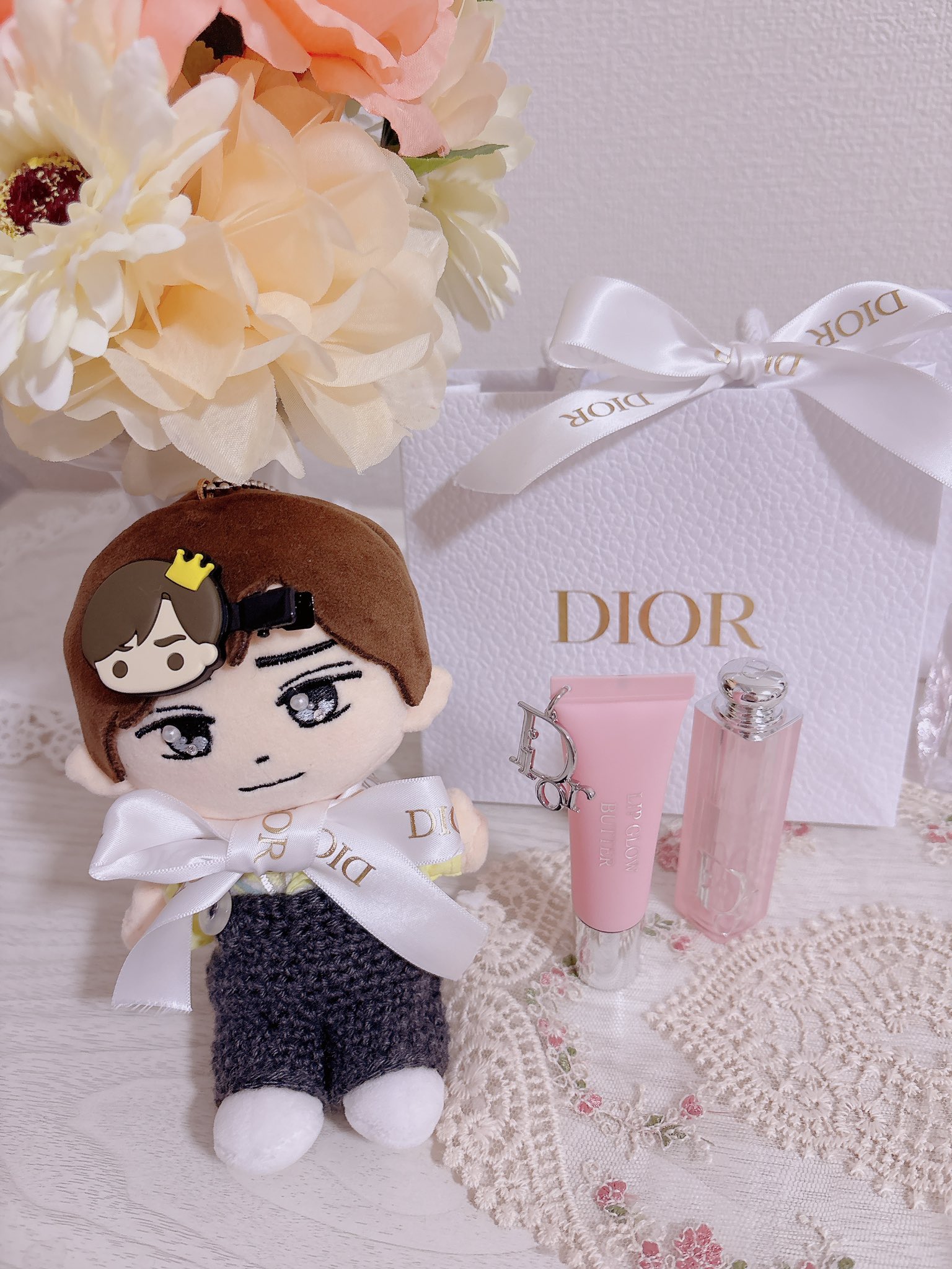【お友達にも聞かれちゃうワンポイント☆】Dior ブローチ お友達にも聞かれちゃうワンポイント☆】Dior ブローチ (Dior