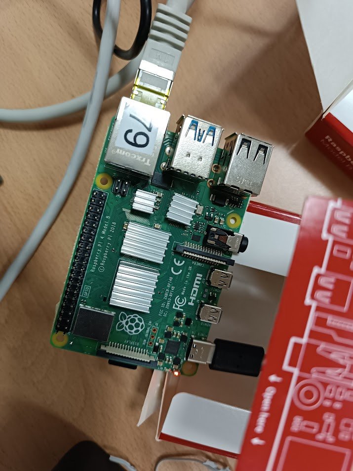 A course in which the group together built a functioning cluster using a dozen of Raspberry Pi units and ran an MPI application - in one morning!