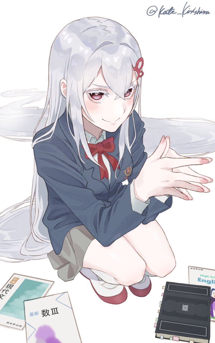 kate_kirishima's tweet photo. #rezero #リゼロ 
制服エキドナ https://t.co/PP4nkGKw1s