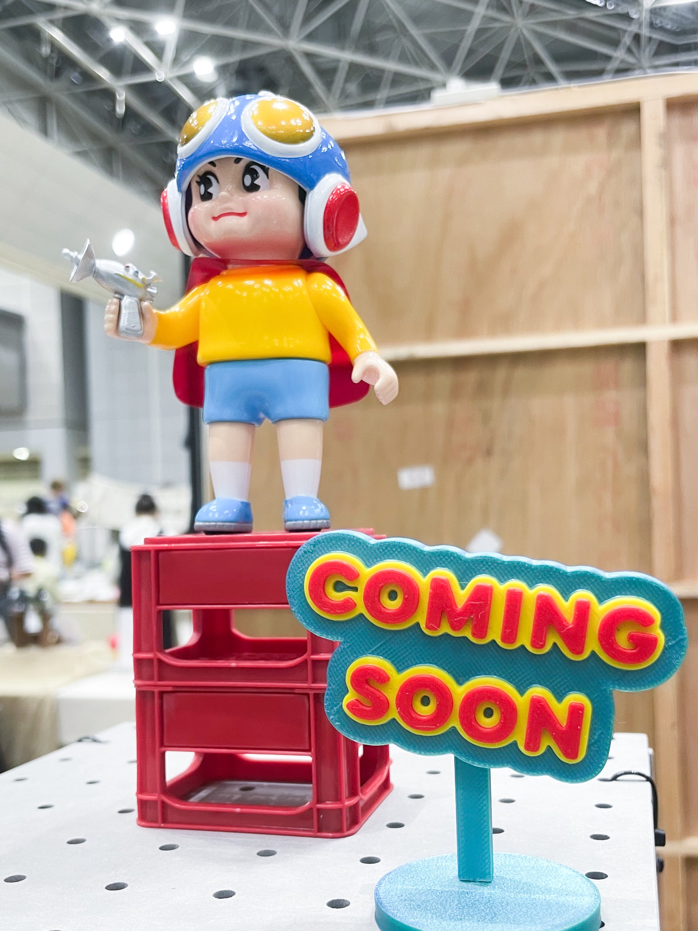 MOGWORK'S ディクター　ソフビ　レトロカラー　デザフェス UkyDaydreamerさんのソフビ『ガンジャーラ』をカスタムペイント
