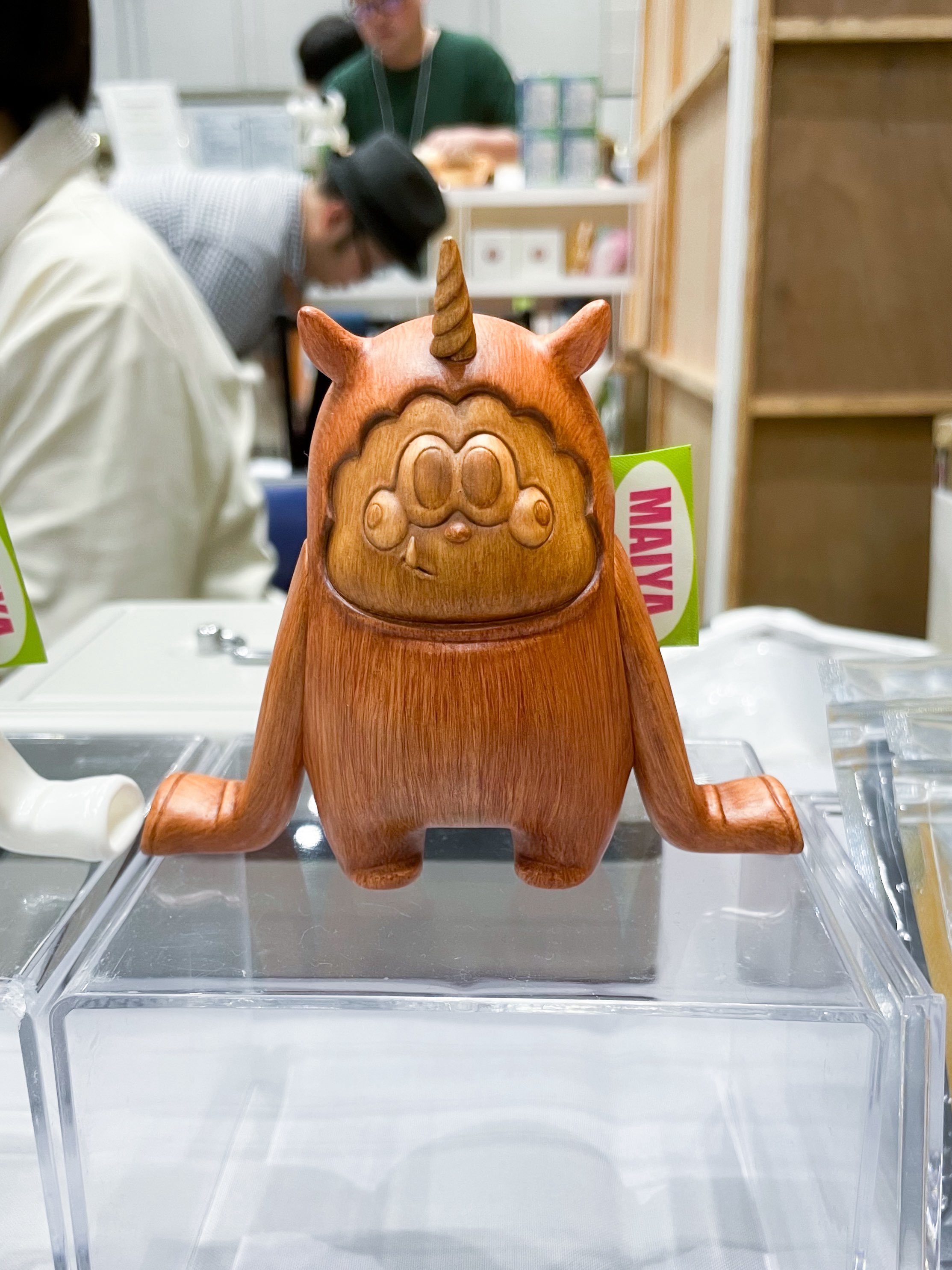 デザフェス Katariina わちゃぺろ 焼きたてパンカラー ソフビ 👅👅👅 わちゃぺろが妖怪になっちゃった？！！ @nekonabefantasy