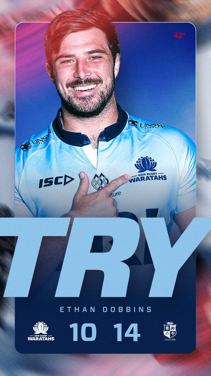 42' TRY

The start we needed to the second half, through Ethan Dobbins

WAR 10-14 LIO

#WARvLIO #wearetahs