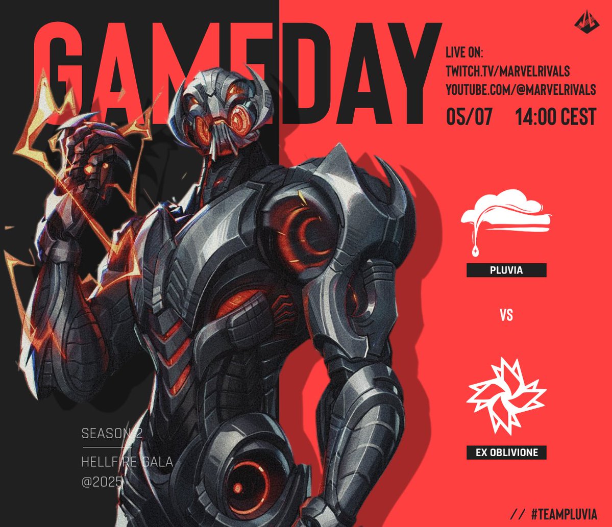 PLUVIA (@pluviamr) on Twitter photo We face <a href="/ExOblivioneGG/">Ex Oblivione</a> at 14:00 CEST in the upper bracket of MRC. Top 4 is on the line; let's take it home. #TEAMPLUVIA We face <a href="/ExOblivioneGG/">Ex Oblivione</a> at 14:00 CEST in the upper bracket of MRC. Top 4 is on the line; let's take it home. #TEAMPLUVIA