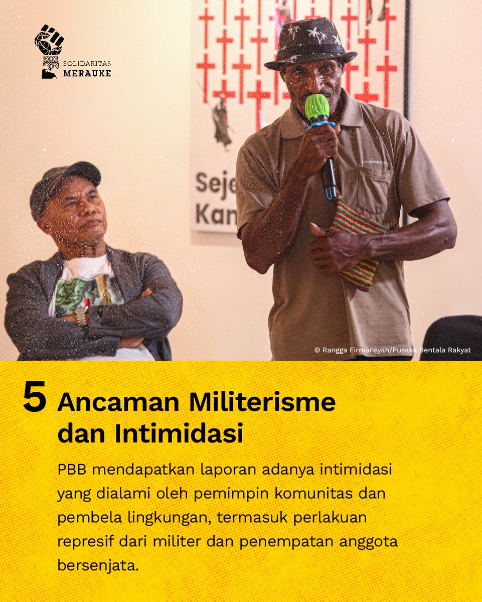 Dampak yang tidak kalah buruknya adalah hilangnya keanekaragaman hayati; rusaknya air dan ekosistem perairan; dan militerisasi di seluruh kehidupan masyarakat.