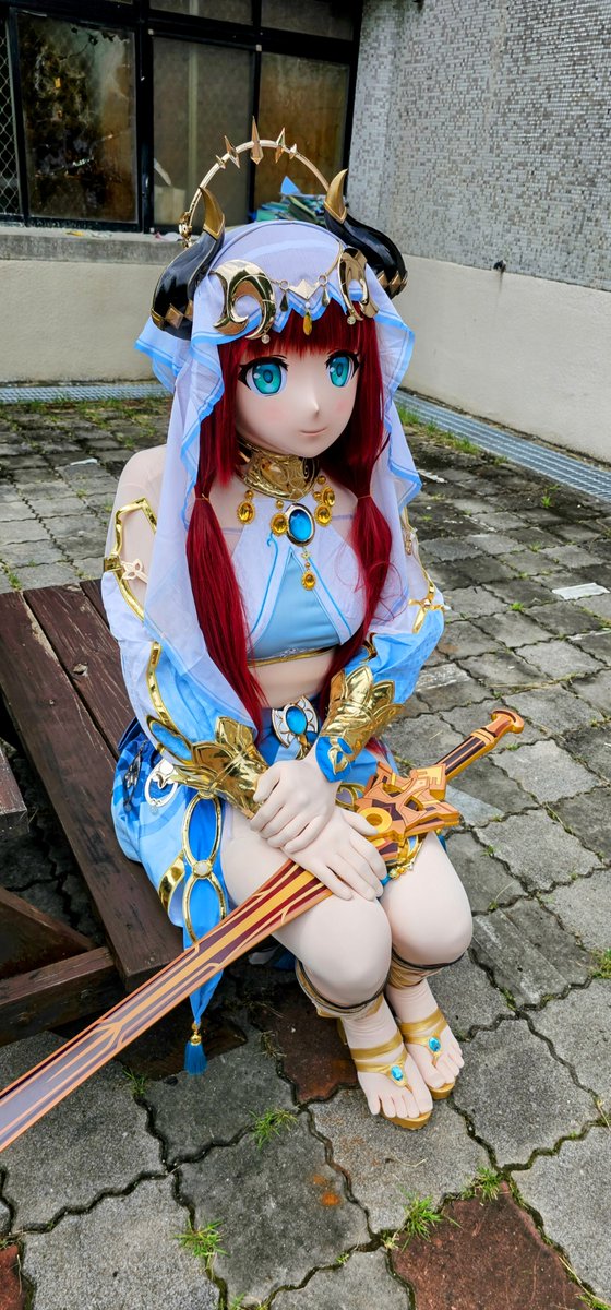nightmayhui_kig's tweet photo. 我的出展冒險~雲林虎尾科大_雲緣起-雲林動漫祭~
角色_妮露~
P02~
走沒幾步就要停下來弄頭飾~ 🤭
#雲緣起 #YF07 #雲緣起YF07 #kigurumi #着ぐるみ #cosplay #妮露 #原神 #GenshinImact https://t.co/BVXtEMLIBo