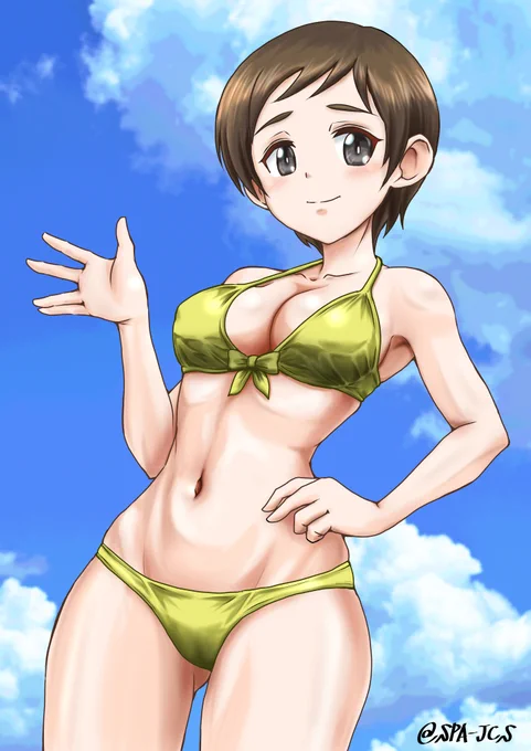 おっぱいデカ森峰 #ビキニの日