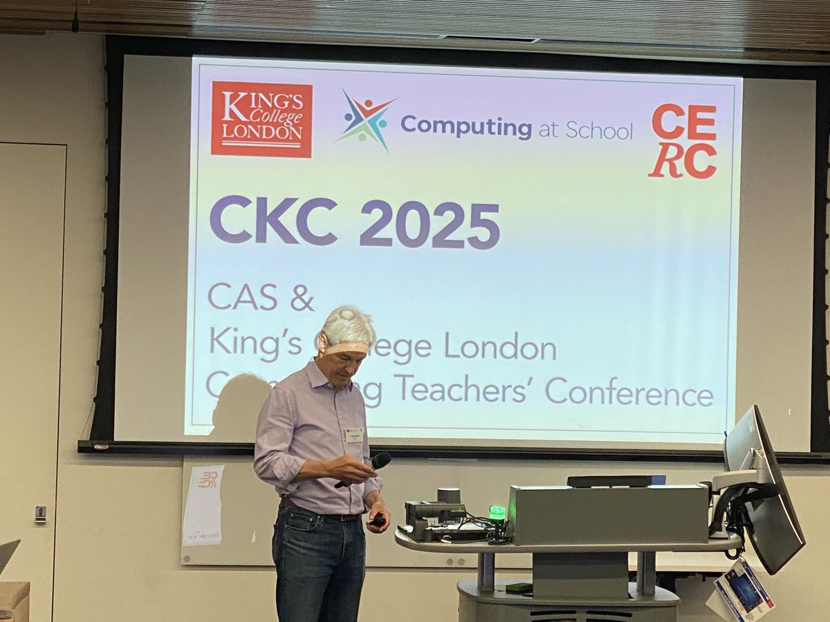 Osman3998's tweet image. Kicking off the day at the CAS & King’s College London Computing Teachers’ Conference! Excited to explore creative coding, AI in education, and fresh ways to inspire the next generation of digital thinkers. #CKC2025 #ComputingEducation #TeacherLife