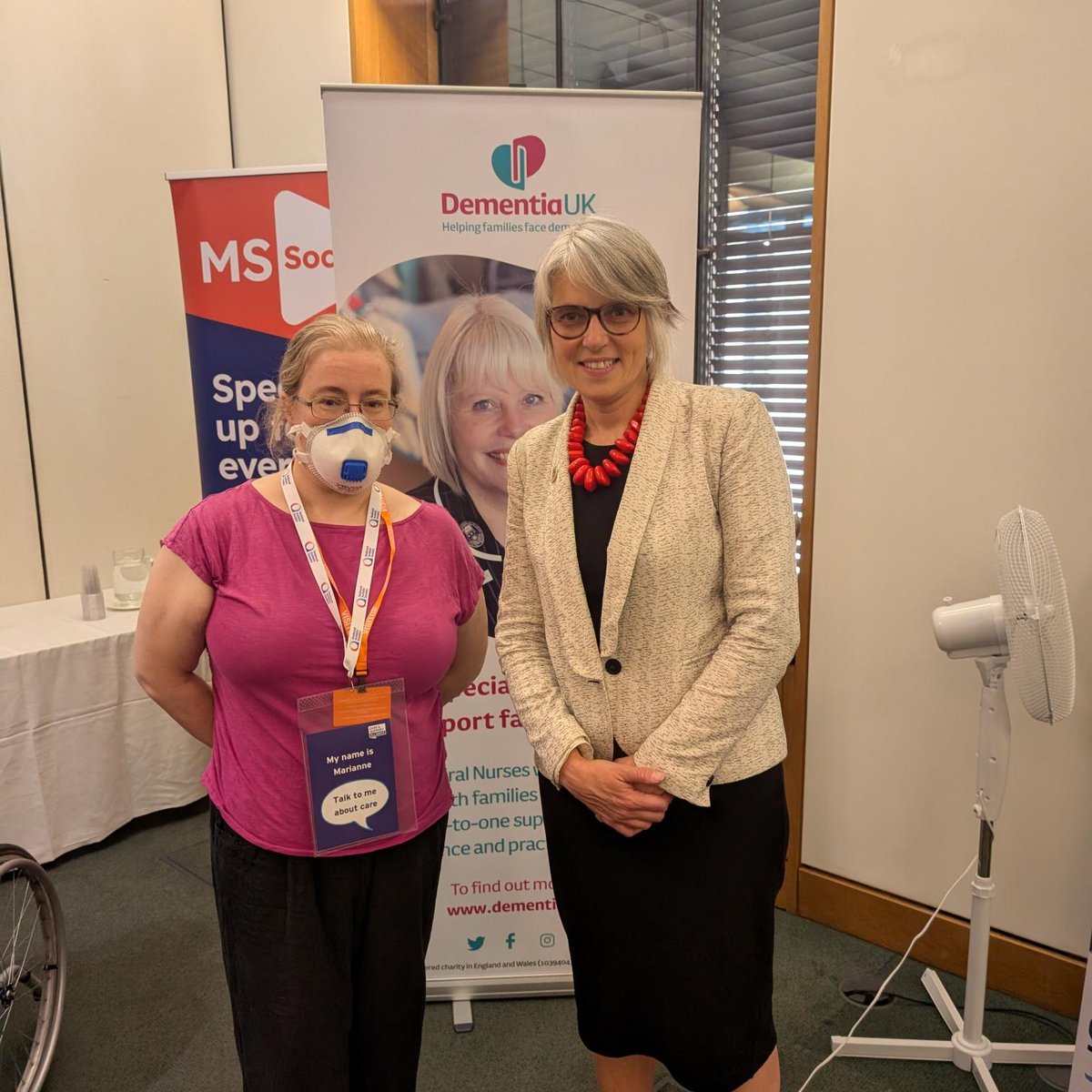 DementiaUK's tweet image. "Reforming continuing healthcare (CHC) will only be one part of a wider struggle, but I think it is a vital part. Because in order to function properly, the health and social care systems need to work together." - Marianne. 📢
On Thursday, we attended @candsalliance’s…