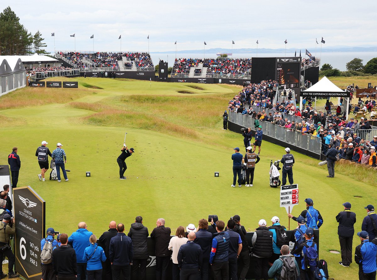 Jamie Kennedy (@jamierkennedy) on Twitter photo Next week's <a href="/ScottishOpen/">Genesis Scottish Open</a> will have the 2nd strongest field of any PGA Tour event this year 🏴
Stronger even than The Masters (in terms of OWGR points).
Scottie, Rory, Xander, Morikawa, Hovland, Ludvig etc. Luke Clanton getting one of the two sponsor invites too.
(Via <a href="/VC606/">Nosferatu</a>) Next week's <a href="/ScottishOpen/">Genesis Scottish Open</a> will have the 2nd strongest field of any PGA Tour event this year 🏴
Stronger even than The Masters (in terms of OWGR points).
Scottie, Rory, Xander, Morikawa, Hovland, Ludvig etc. Luke Clanton getting one of the two sponsor invites too.
(Via <a href="/VC606/">Nosferatu</a>)