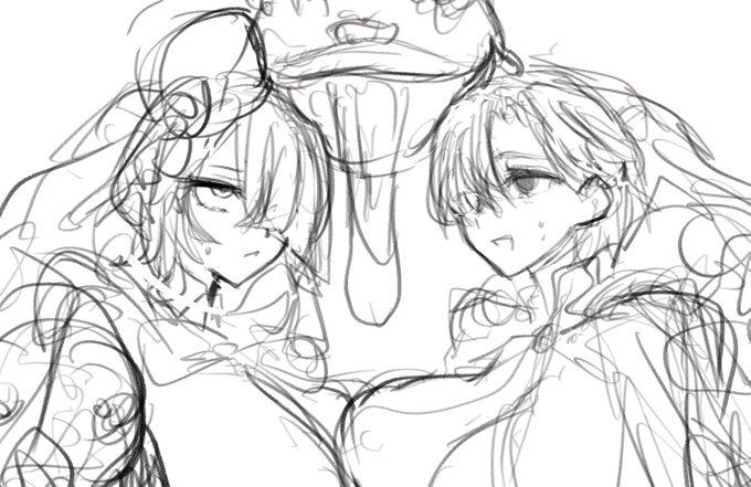 進捗、今年の周年礼装は描きたくなるものばかりですね 