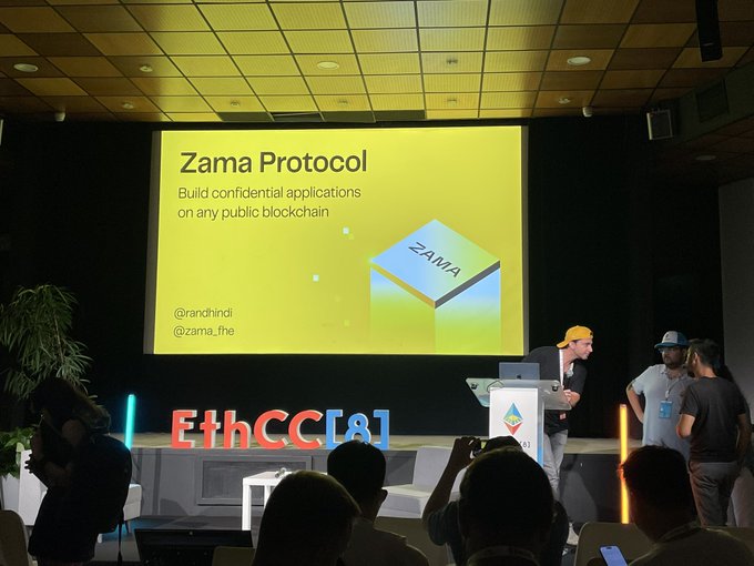 Privacy isn't optional—it’s the future.
<a href="/zama/"></a>  is leading the charge with fully homomorphic encryption (FHE), bringing end-to-end data privacy to Web3, AI, and beyond.

Compute on encrypted data without ever exposing it.
The game is changing. 🛡️🔐
$FHE $Zama