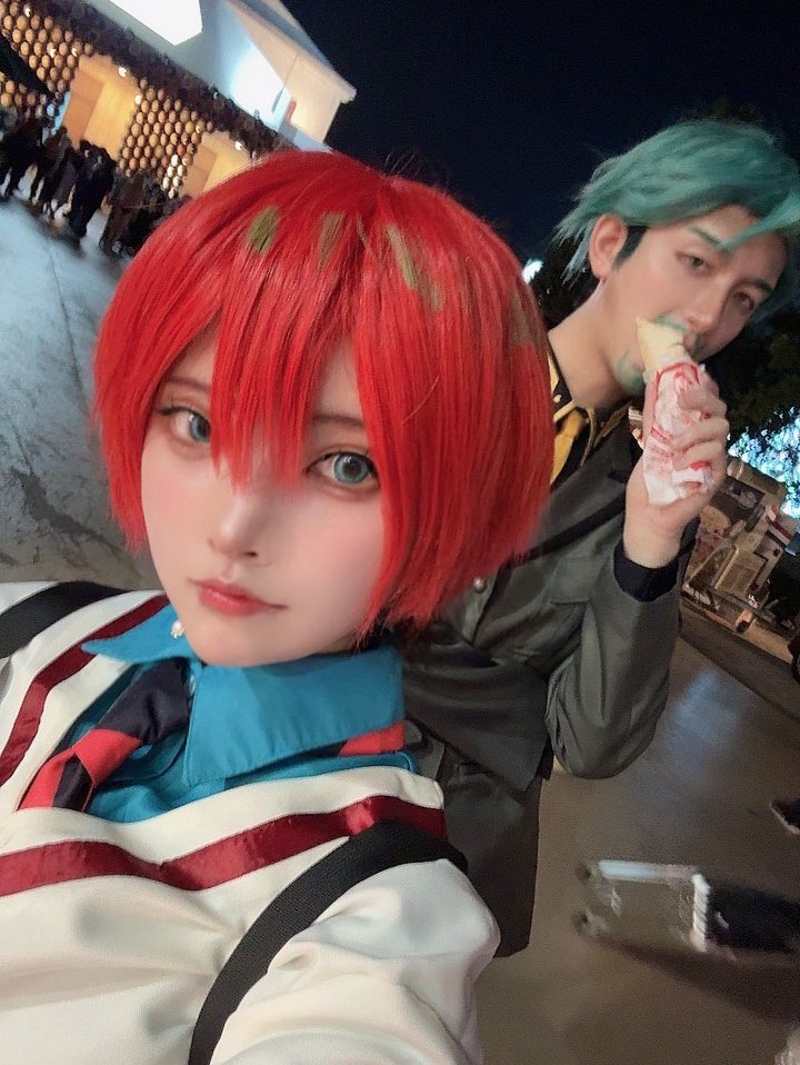 cosplay_neu's tweet photo. 2着目まちゅwithヒゲマン
後でしゅーちゃんとニャアンも合流する
 #ラグコス https://t.co/tIPSViX8xc