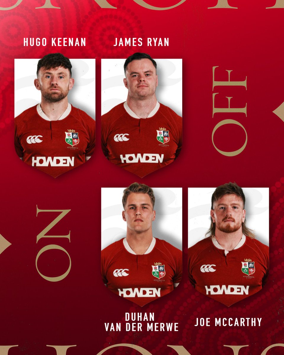 53' 🔵 Waratahs 10 - 14 Lions 🔴

SUBSTITUTIONS 🔄

#Lions2025