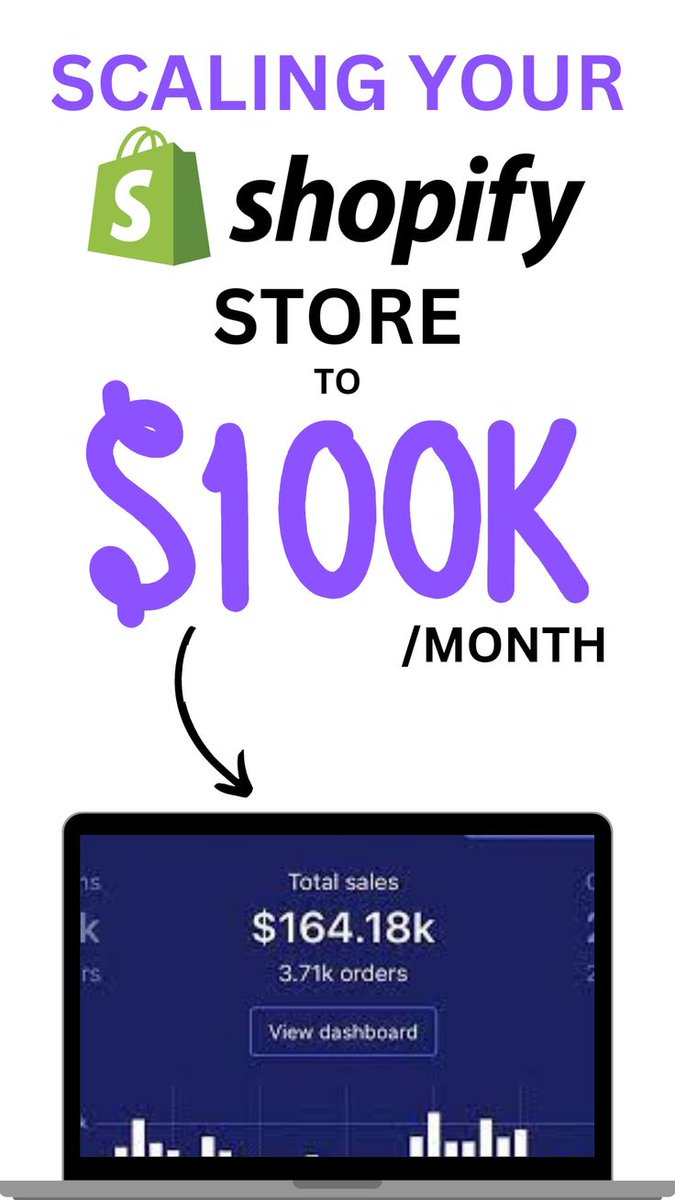 ZwebEcomAgency's tweet image. Dreaming of a six-figure income from your Shopify store? Learn how to scale your business to $100K/month with expert insights, marketing tactics, and optimization techniques.
#shopify #shopifystore  #dropshipping #dropshippingbusiness #winningproduct