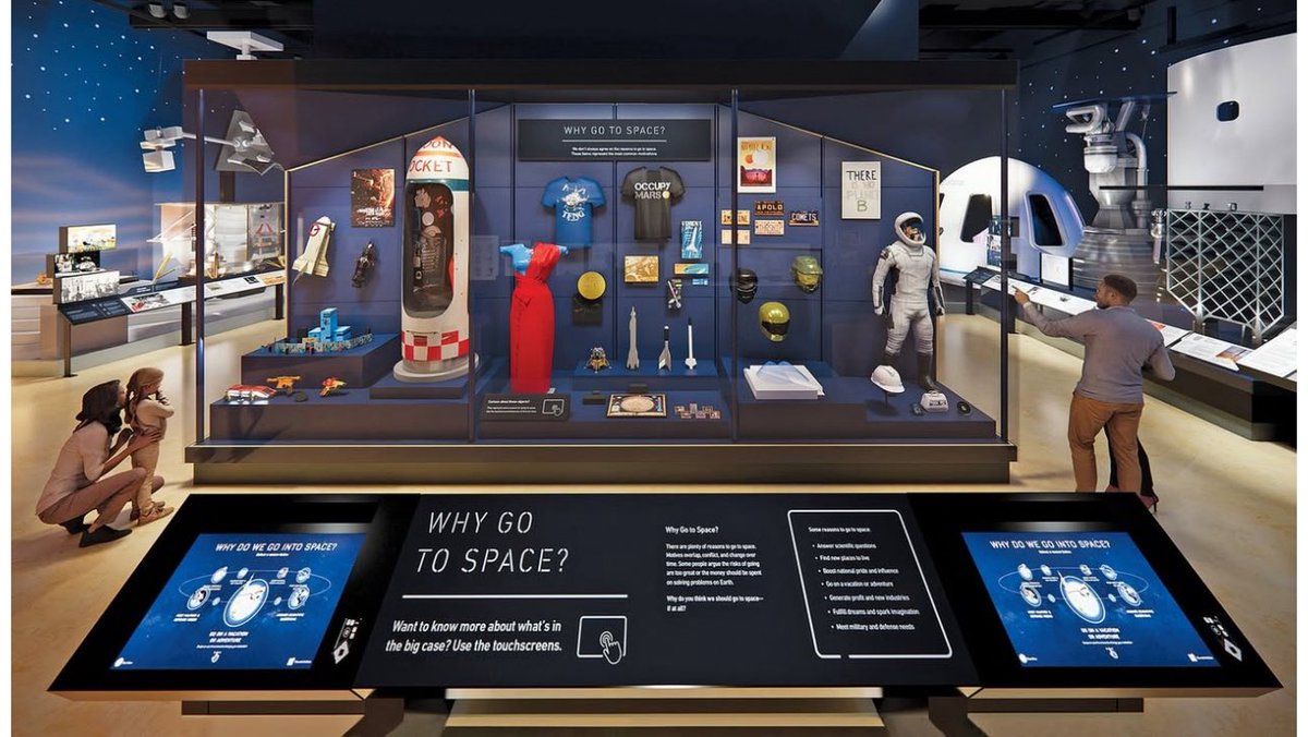 Go to the Smithsonian to see both the space shuttle Discovery and also my spacesuit! One maybe leaving for Texas but the other is going on display starting July 28th in Washington, DC! 

<a href="/SPACEdotcom/">SPACE.com</a> <a href="/inspiration4x/">Inspiration4</a>