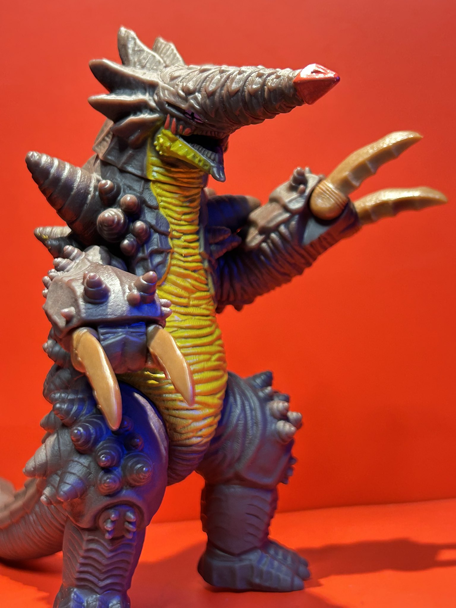 ウルトラ怪獣ソフビ　グライム　リペイント完成品ウルトラマンオメガ ウルトラ怪獣ソフビ グライム リペイント完成品ウルトラマン