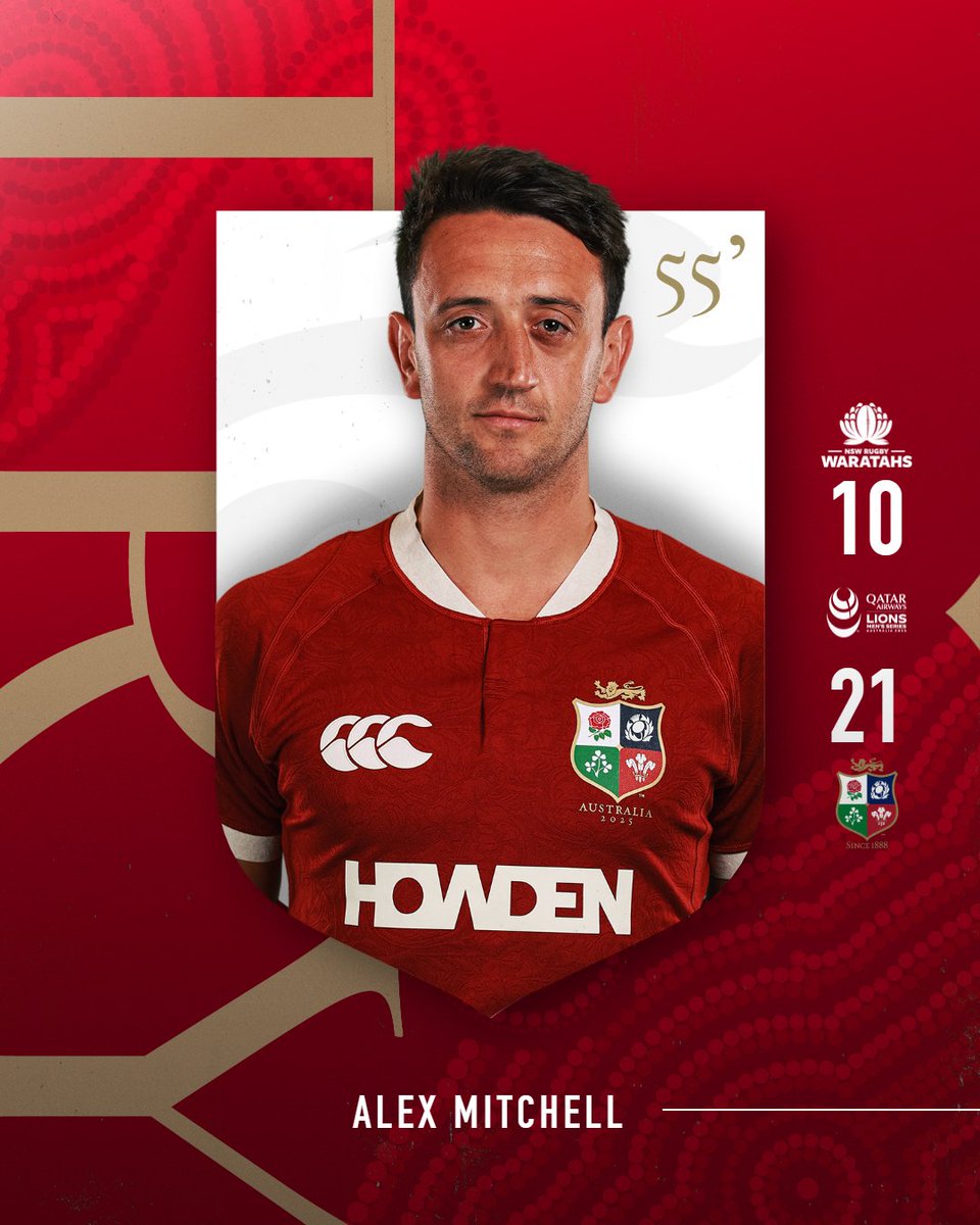 SLICK WORK FROM MITCH ⚡️

#Lions2025