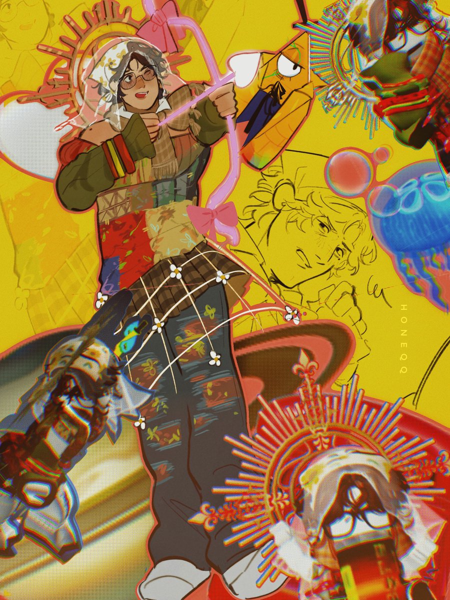 Drew my Roblox character