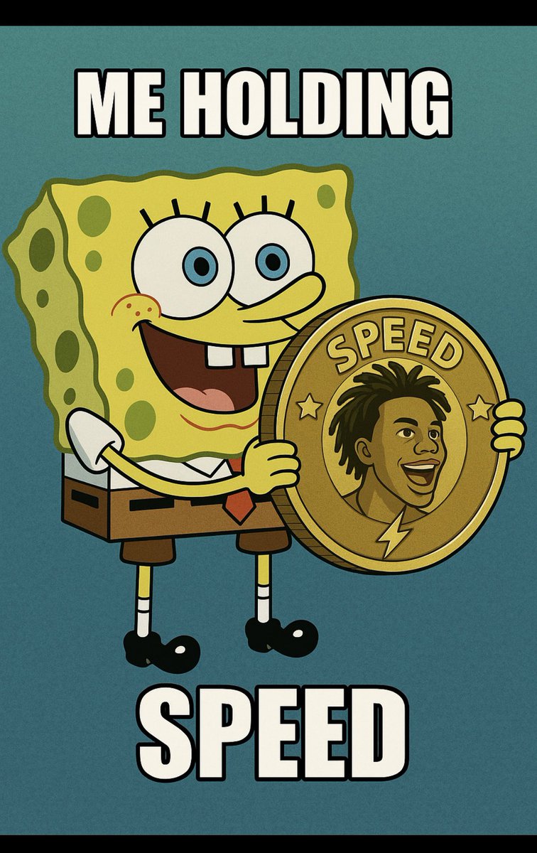 speedcoin_off's tweet photo. Me holding $SPEED like it’s the next big thing
No doubts. No second thoughts. Just vibes.
💨 Join the movement: https://t.co/XvUu9qQucP
#memecoin #CryptoCommunity #CryptoMeme #SpeedCoin https://t.co/UceMeg0jes