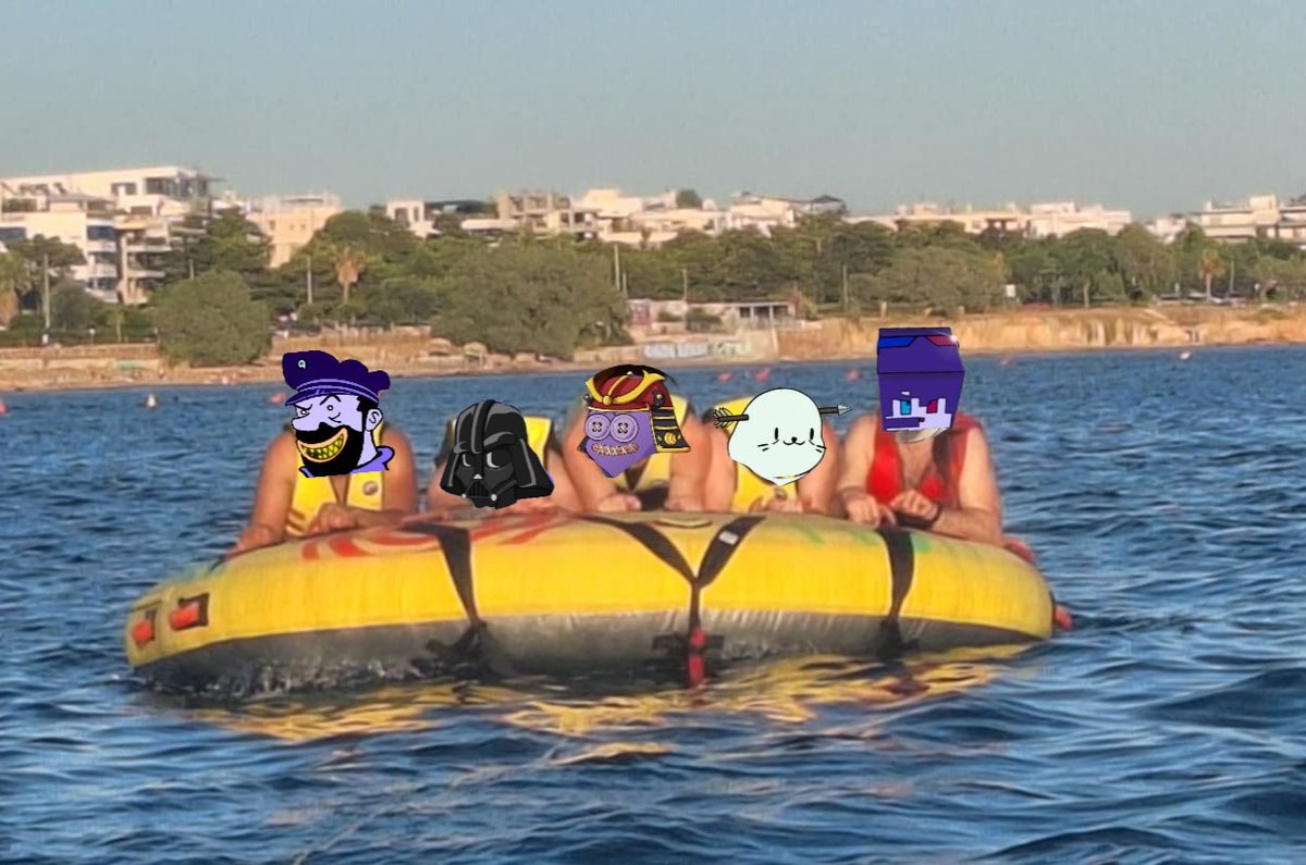 Les frenchnads en Grèce (Monad meetup) vous souhaitent un bon weekend 🌞