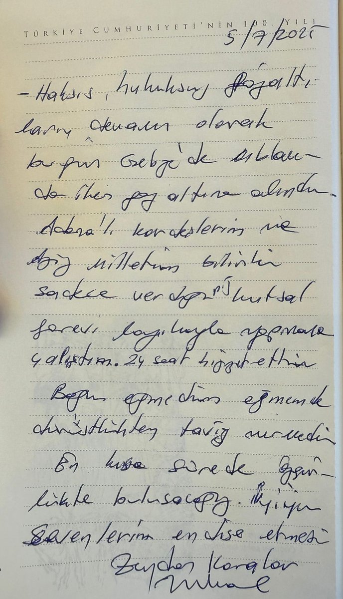 Haksız hukuksuz gözaltıların devamı olarak bugün Gebze'de ablamdayken gözaltına alındım.
Adanalı kardeşlerim ve aziz milletim, bilin ki sadece verdiğiniz kutsal görevi layıkıyla yapmaya çalıştım. 24 saat hizmet ettim. Boyun eğmedim, eğmem de. Dürüstlükten taviz vermedim.
En kısa