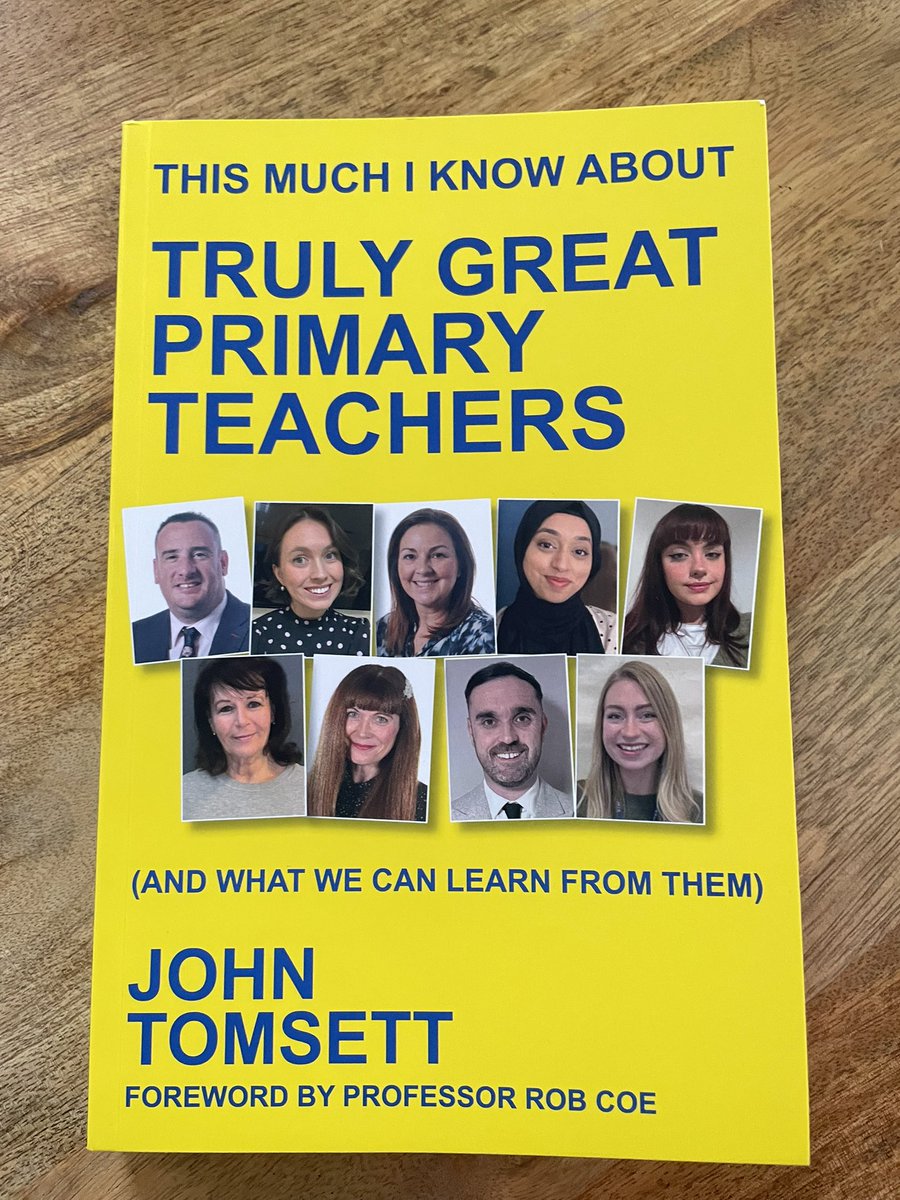 Redefining Education (@redefinitionltd) on Twitter photo What a pleasure it was to receive a copy of this brand new book from <a href="/johntomsett/">John Tomsett</a> who has really captured the essence of what truly great primary teachers do! 👏 What a pleasure it was to receive a copy of this brand new book from <a href="/johntomsett/">John Tomsett</a> who has really captured the essence of what truly great primary teachers do! 👏