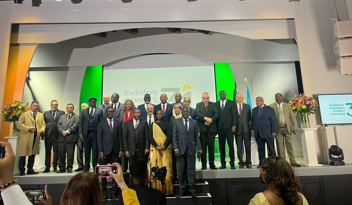 Celebrating Kwibohora on Rwanda’s 31st anniversary of Liberation Day. Thank you to the Rwandese High Commission for creating a strong sense of community.