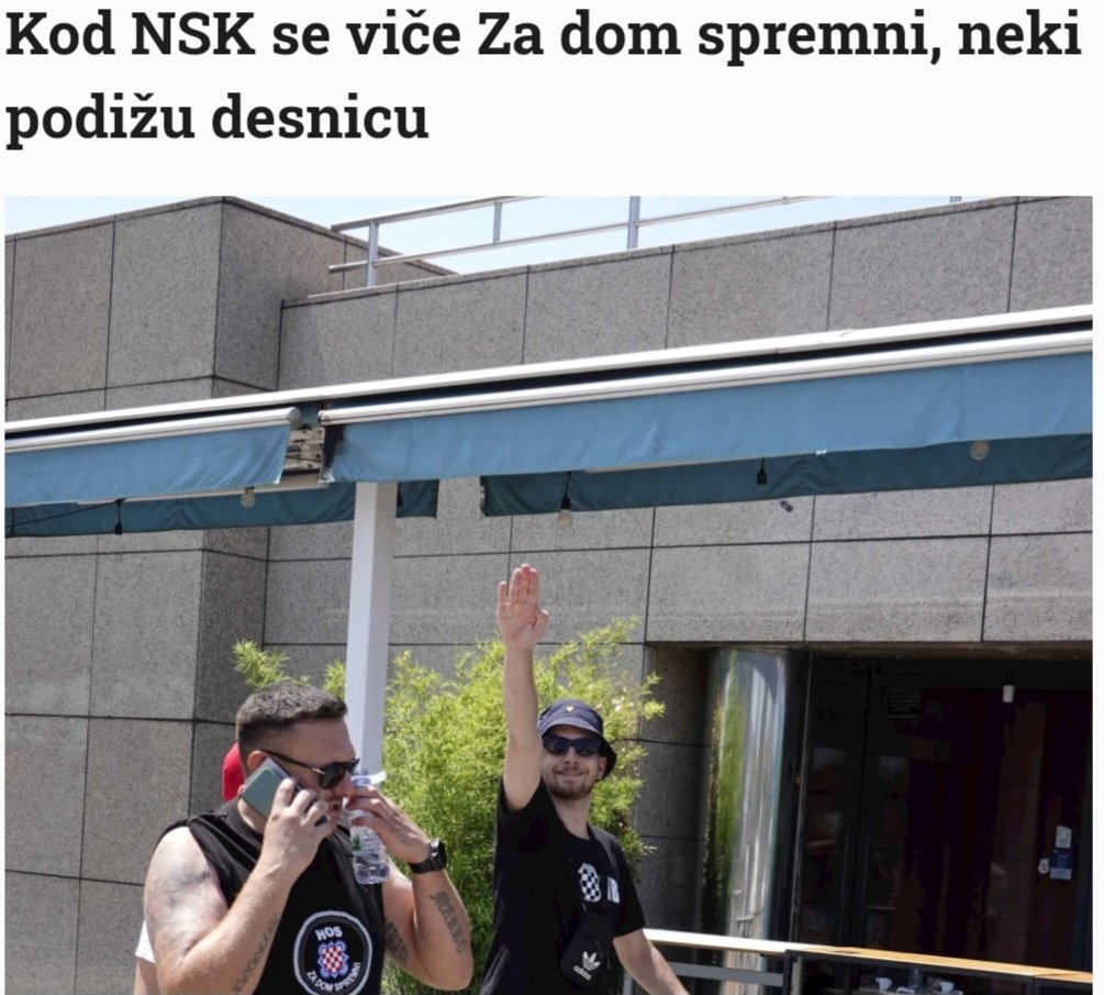 ne kužim, kaj bi drugo ustaše morale vikat 🤔