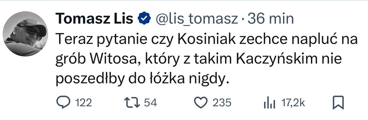 Ależ się chłop odkleił…