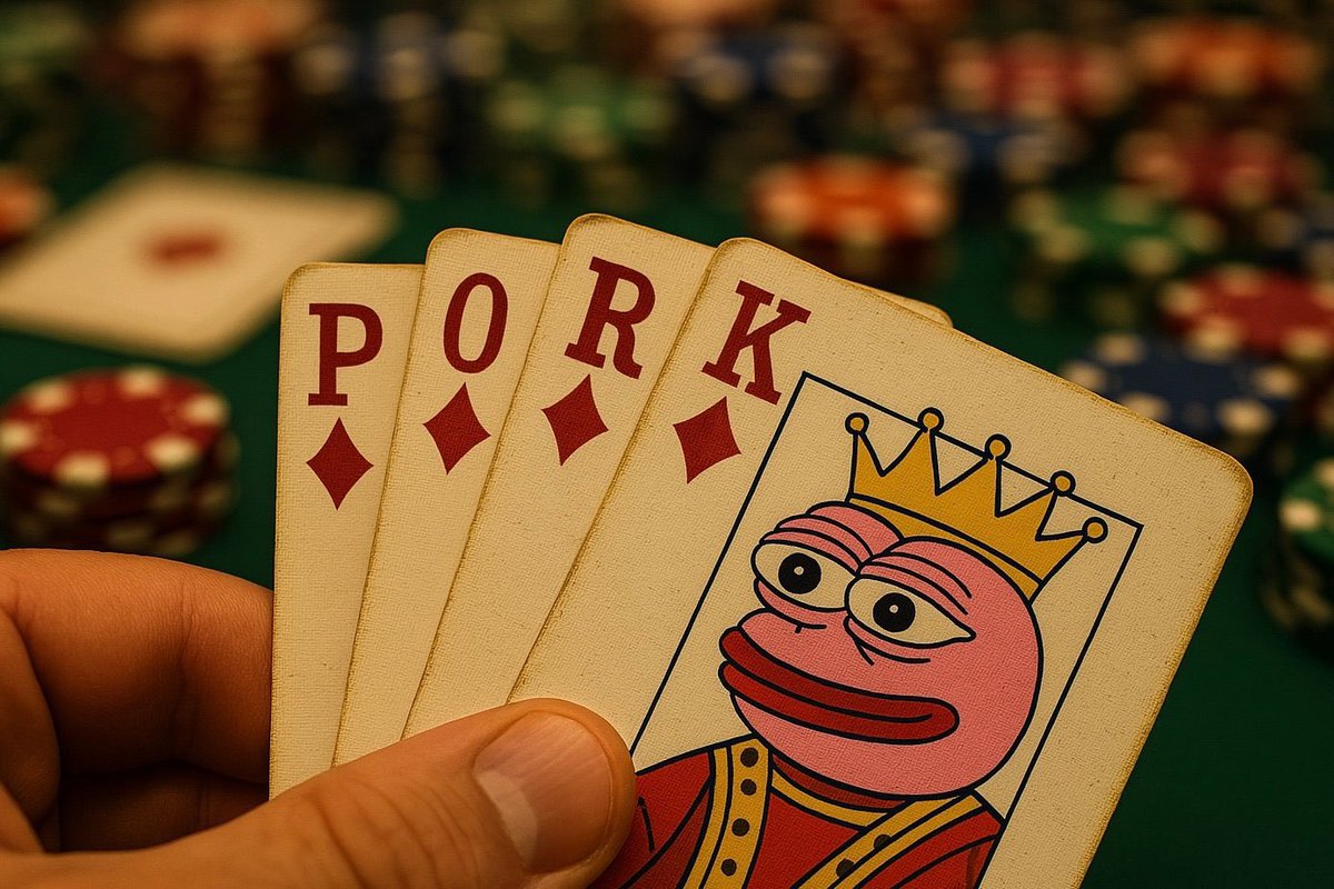 We are in the midst of winning and possibly making crypto history.

$PORK ⚡️ $PNDC 

🐽🫵