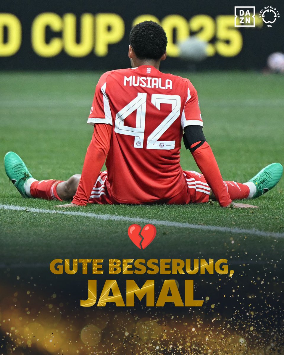 Nach einem Zweikampf mit Donnarumma bleibt Jamal Musiala schwer verletzt liegen. Die ersten Bilder sahen schlimm aus. Wir hoffen, dass du dich schnell wieder erholst ❤️