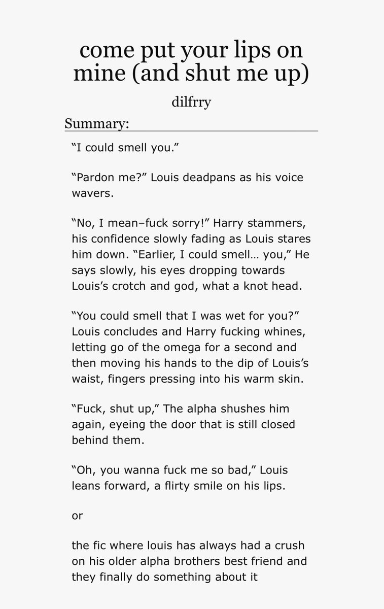 ken's fic account tweet media