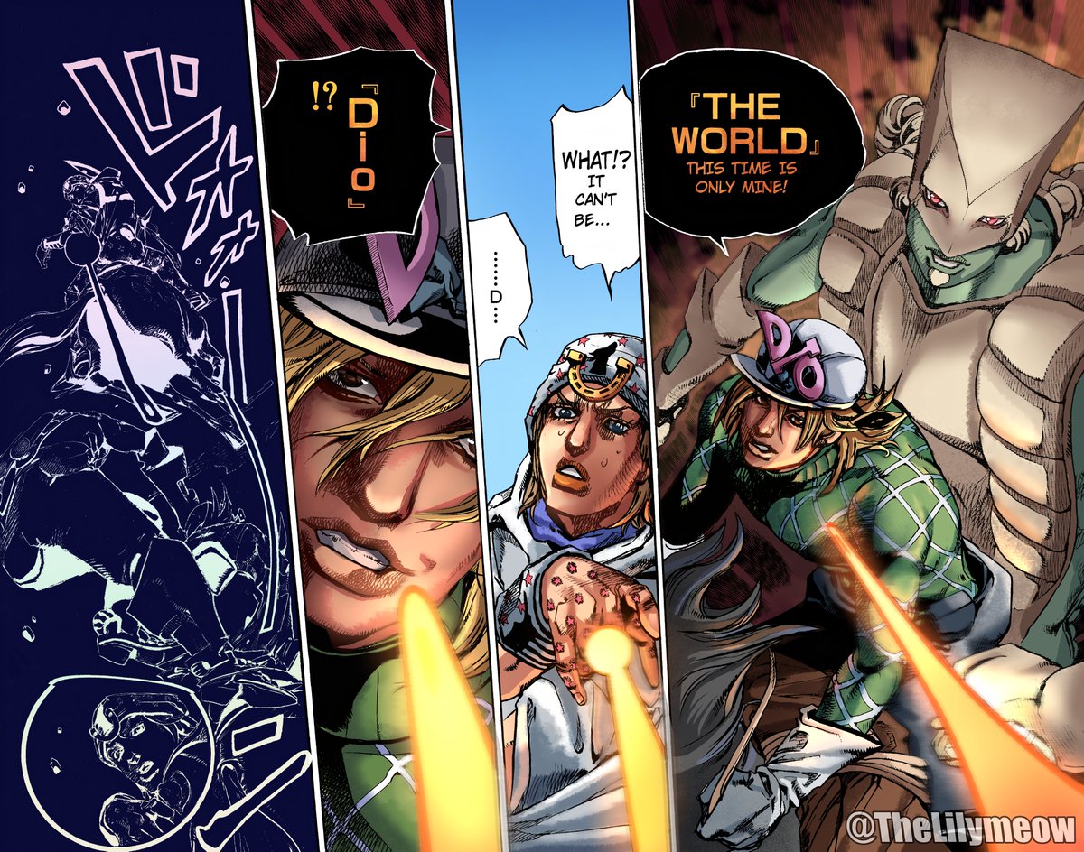 TheLilymeow's tweet image. Parallel World Diego
#mangacoloring #jojosbizarreadventure #JJBA