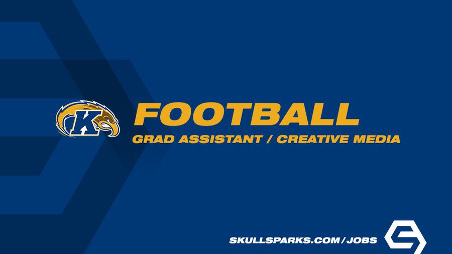 SkullSparks (@skullsparks) on Twitter photo Opportunity with <a href="/KentStFootball/">Kent State Football</a>
Football Creative Media GA
Kent, Ohio
tinyurl.com/b2yeauwb
SkullSparks.com/jobs/ Opportunity with <a href="/KentStFootball/">Kent State Football</a>
Football Creative Media GA
Kent, Ohio
tinyurl.com/b2yeauwb
SkullSparks.com/jobs/