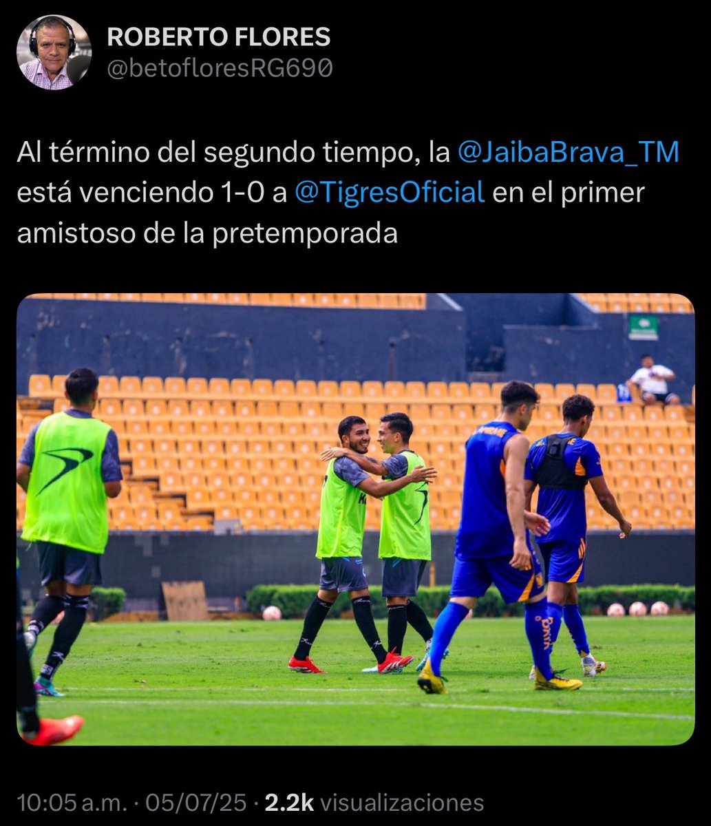 No veo a Pello, Barrón o Arizpe hablando de esto…

¿Apoco solo hablan cuando les conviene?, no fuera el otro equipo porque ahí sí estuvieran explotando interacciones, ah y todavía unos de esos personajes demeritando lo hecho por el Monterrey en el Mundial de Clubes.

¿CON QUÉ