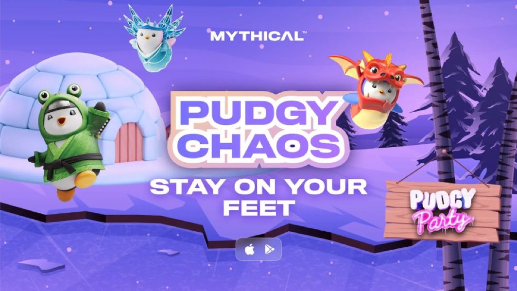 The next hit from Mythical Games is right around the corner. 

Pudgy Party is releasing this summer on both iOS and Android devices. 

The team started originally with Blankos Block Party (‘21 OGs remember) and have since released two hits: NFL &amp; FIFA Rivals

Built on Polkadot
