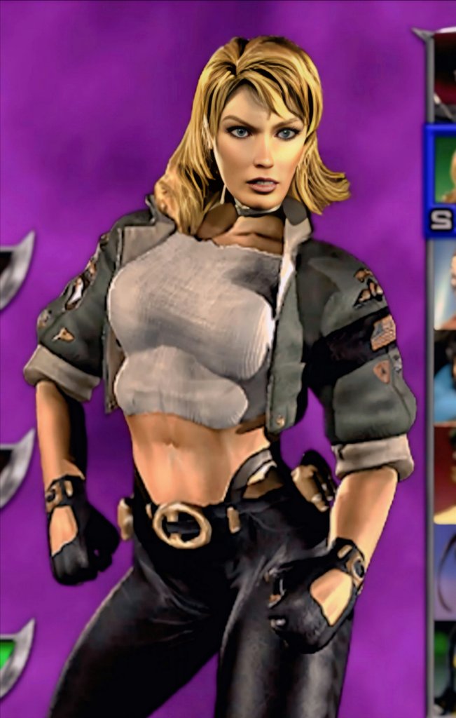 DailySonyaBlade's tweet image. Sonya Blade in Mortal Kombat: 
Deadly Alliance (2002) ♡