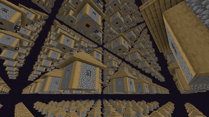 Quozul's tweet photo. Loading 2400 structures for my #Minecraft server rewrite in #rust, it was taking 4 minutes, optimized it down to 2 seconds https://t.co/EbM6YRNgvR