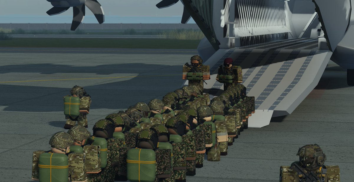 PARAsRoblox's tweet image. 🇬🇧🇲🇾 Today, The Parachute Regiment welcomed members of the Malaysian Parachute Regiment to conduct a joint para insertion exercise. Events like these are key to improving international relations and strengthening field knowledge between both partnerships. @MYS_verse @BARblx_