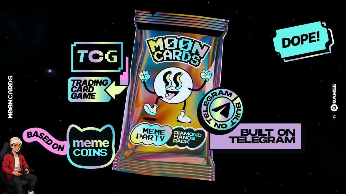 Nazrul Islam Jibon (@just_jibon) on Twitter photo Just tried out <a href="/MoonCardsGame/">Moon Cards</a>, a fresh digital trading card game where each cardβs power moves with real meme coin prices.
Itβs like blending PokΓ©mon nostalgia with degen crypto vibes, and honestly, it hits the spot if you love strategy, collecting, and a bit of risk-free Just tried out <a href="/MoonCardsGame/">Moon Cards</a>, a fresh digital trading card game where each cardβs power moves with real meme coin prices.
Itβs like blending PokΓ©mon nostalgia with degen crypto vibes, and honestly, it hits the spot if you love strategy, collecting, and a bit of risk-free