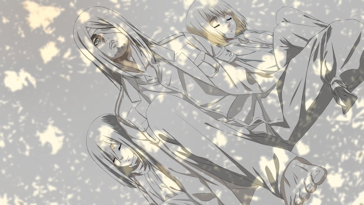 gim_girin's tweet image. 🧩
#AttackOnTitan #aot #shingeki #SNK #illust
#EMA #Eren #Mikasa #armin #fanart
#進撃の巨人 #イラスト #ファンアート
#エレン #ミカサ #アルミン
under the tree
youtu.be/yQ3FgGdPntY