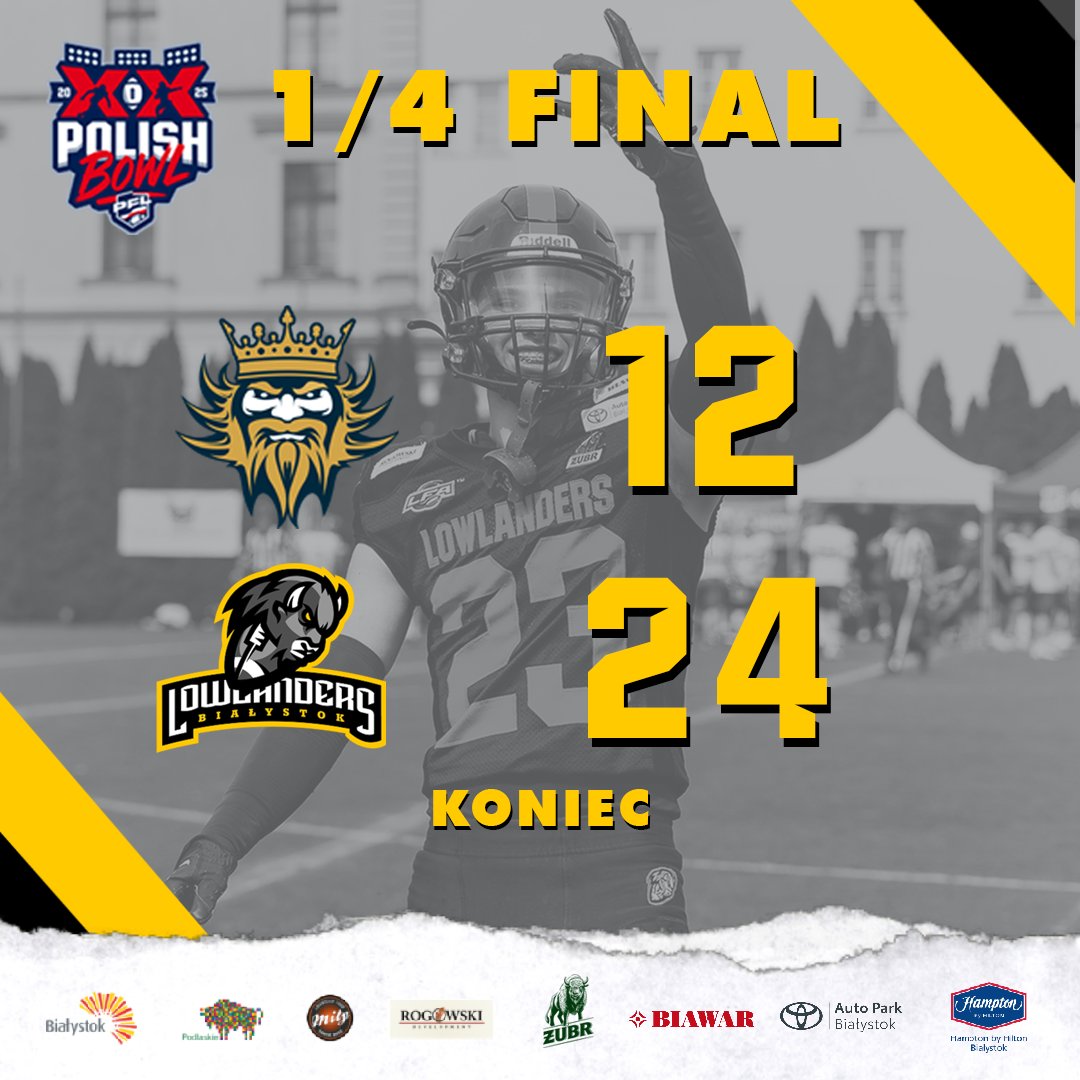 📣Mamy to! Pokonujemy drugą drużynę południai w półfinale zmierzymy się z obrońcami tytułu Mistrza Polski <a href="/WarsawEagles/">Warsaw Eagles</a>  Dziękujemy gospodarzom za mocny, czysty mecz. Dziękujemy kibicom naszej drużyny za doping na wyjeździe. Dla nas jesteście najlepsi! <a href="/WBialystok/">Miasto Białystok</a>  <a href="/wojpodlaskie/">Województwo Podlaskie</a>