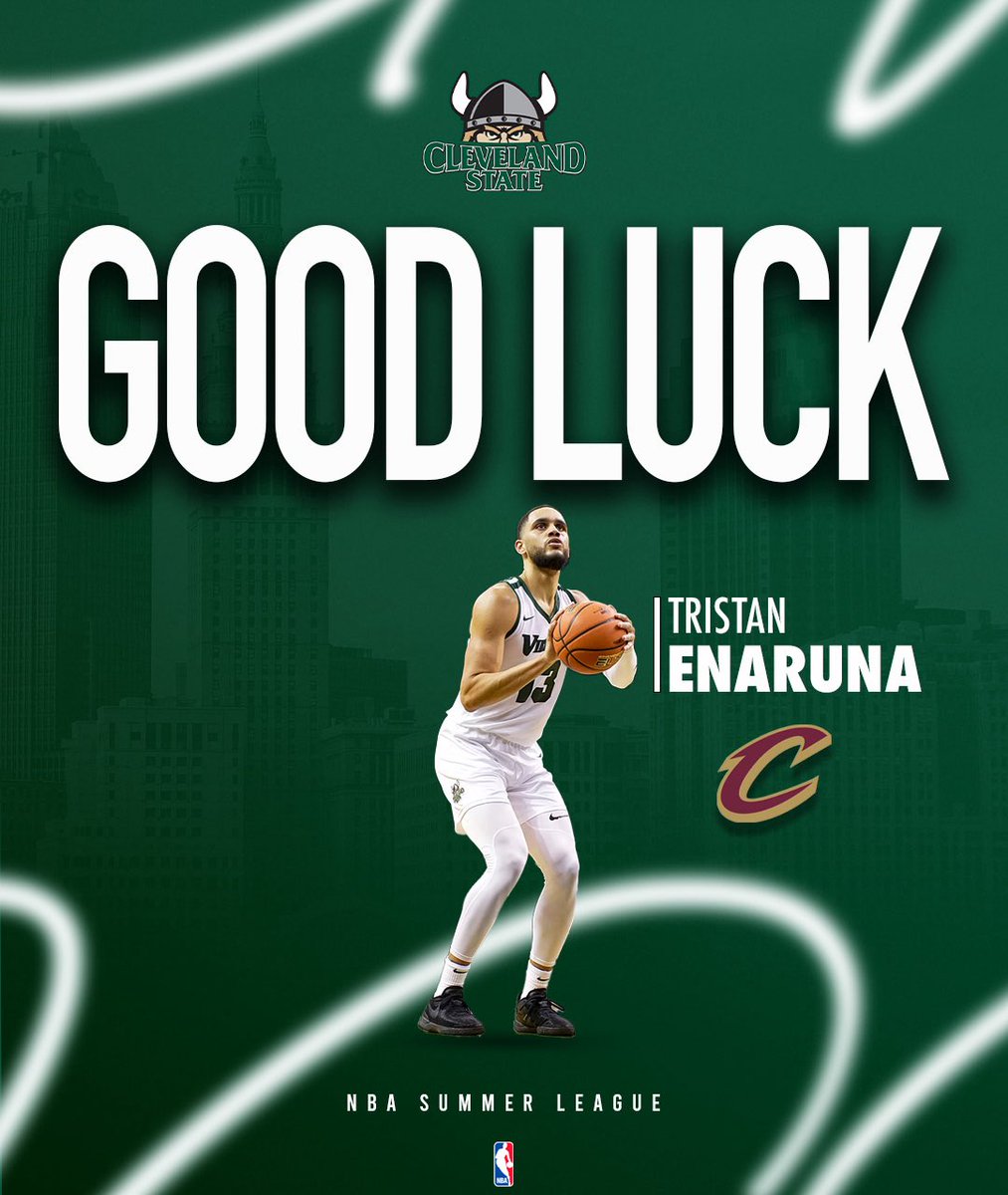 csu_basketball's tweet image. ICYMI: @TristanEnaruna, has been signed to the @cavs Summer League roster
Tristan will begin his run representing Cleveland once again in Las Vegas on July 10. For the Cavaliers full Summer League schedule, visit cavs.com/schedule