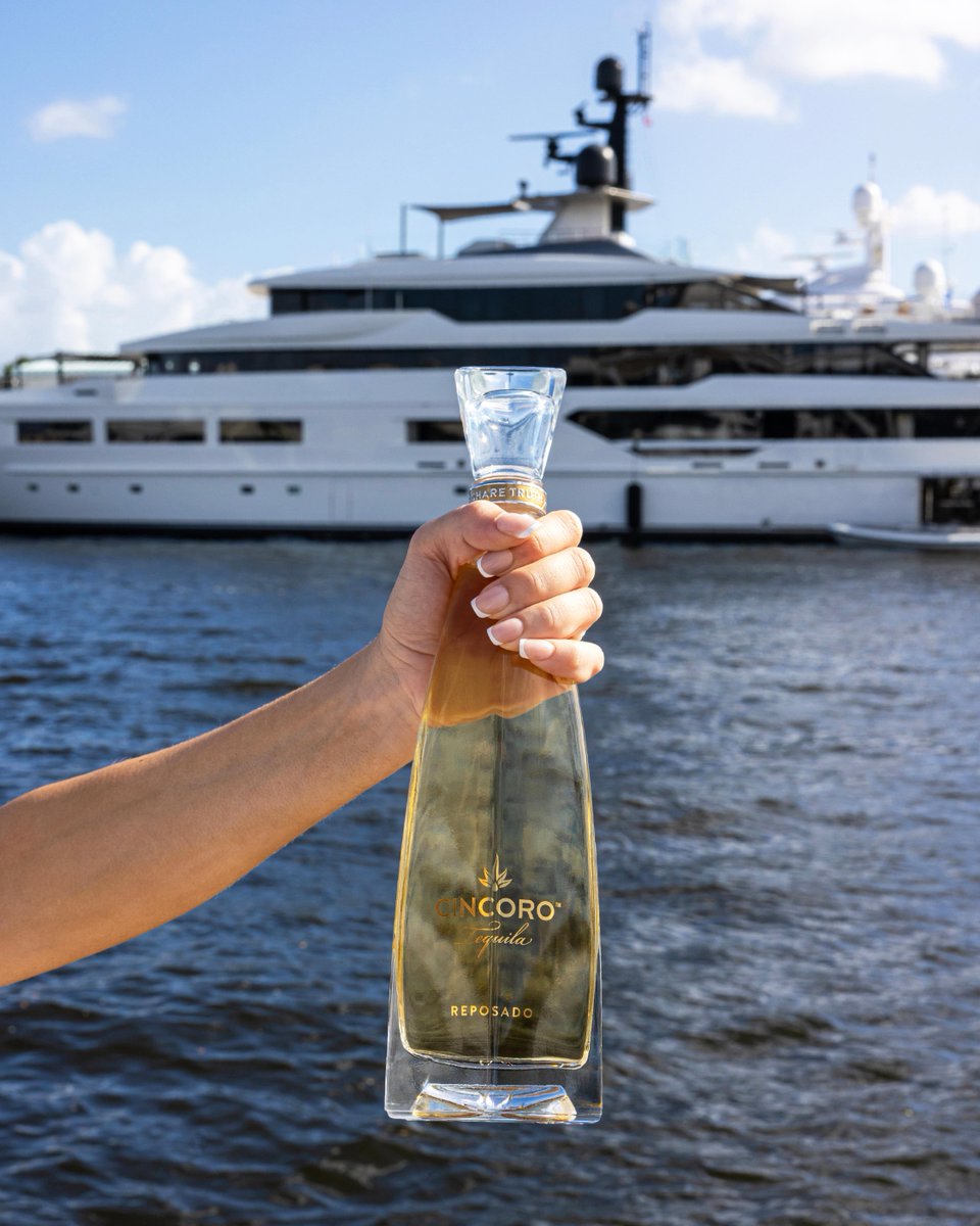 Smooth seas, summer days, and Cincoro Tequila on board.

#CincoroTequila #ReachForGreatness #SippingTequila #Summer #FourthofJuly