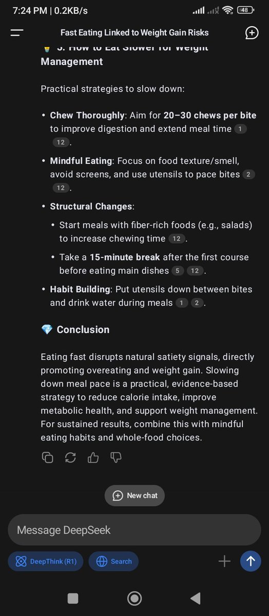 High school life conditioned us into being fast eaters. The brain requires about 20 minutes to register that our stomach is full, so the amount of time required for eating should be about the same. Here are some of the risks associated with eating fast: