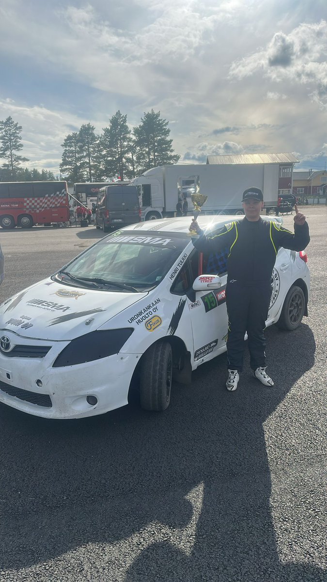 Rallycross SM Finnish Championship Honkajoki 2025 V1600.
Heat 1 P2
Heat 2 P2
Heat 3 P1
Overall fastest.
Final P1 
It was okay race.