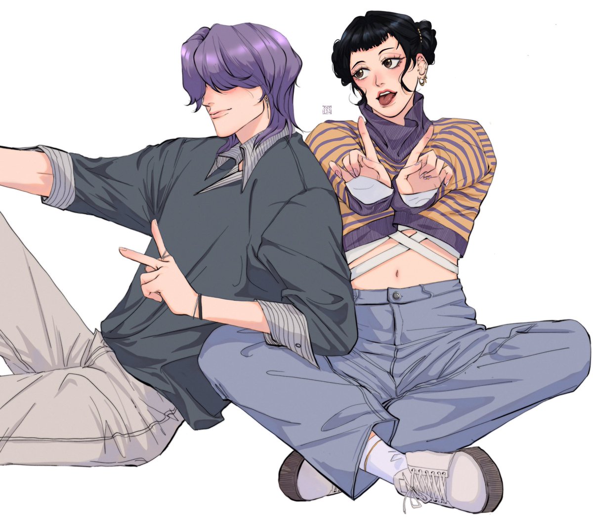 AnaiesSan's tweet image. ππ€β
.
#KPOPDEMONHUNTERS #zoeystery β
.