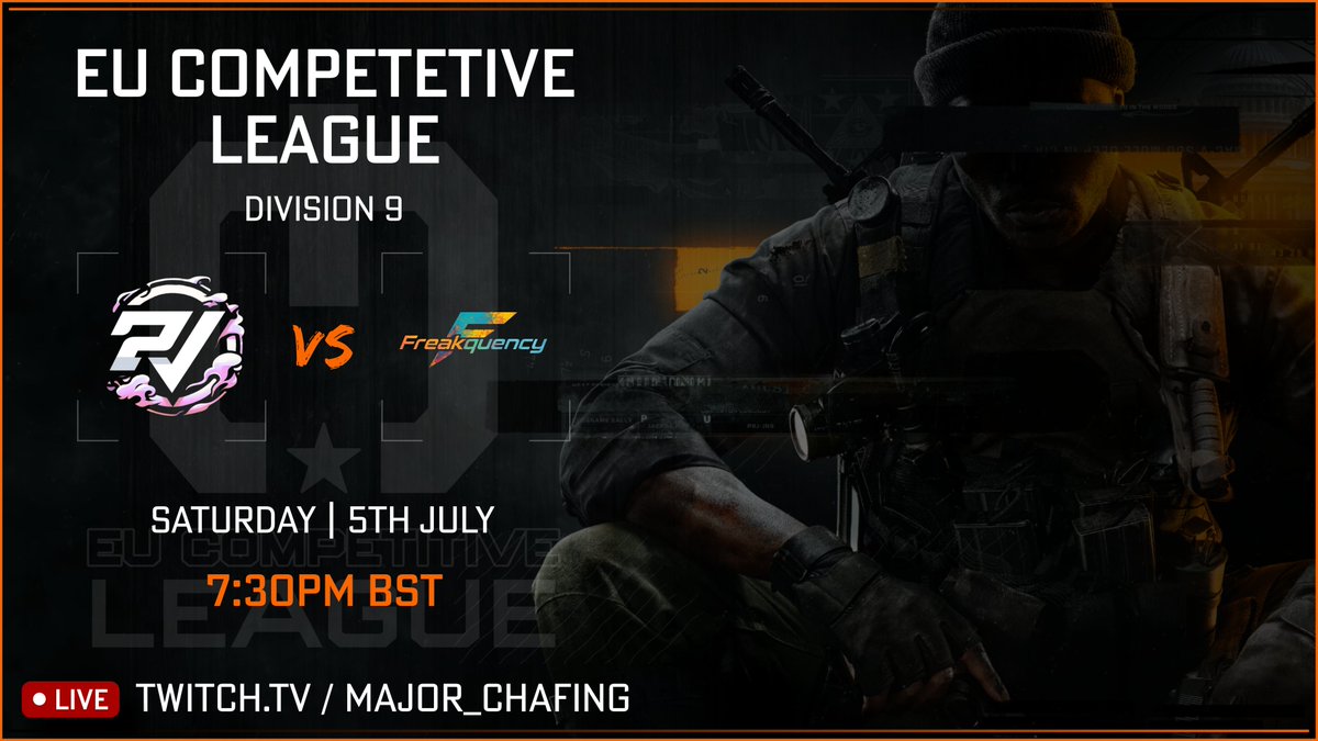 MajorC (@major_chafing) on Twitter photo π¨ Back on the mic for a Grand Final tonight!
-----
π <a href="/EuCompLeague/">Eu Competitive League</a> Grand Final
π‘οΈ Division 9
βοΈ <a href="/ProjectVapourGG/">Project Vapour</a> Rose vs Freakquency
-----
β° 7:30PM BST
πΊ twitch.tv/major_chafing π¨ Back on the mic for a Grand Final tonight!
-----
π <a href="/EuCompLeague/">Eu Competitive League</a> Grand Final
π‘οΈ Division 9
βοΈ <a href="/ProjectVapourGG/">Project Vapour</a> Rose vs Freakquency
-----
β° 7:30PM BST
πΊ twitch.tv/major_chafing