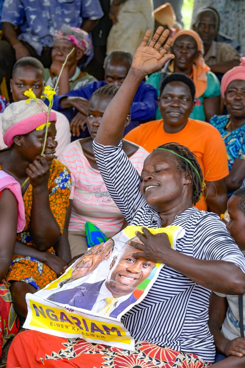 Thank you my people of Getom for the love. I will always put your needs first. #Ngariam4Ogwang #NRMPrimaries
